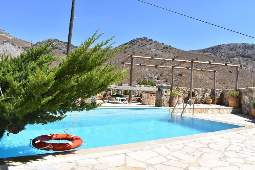 Traditional Villa With Pool In Sfakia Imbros Exteriör bild